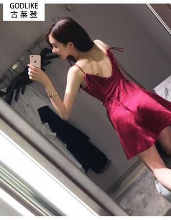 古莱登露背透明连衣裙性感夜店免脱老公超短裙情趣裙情趣b比筛子xs情趣黑色什么有都图片