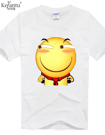 珂樊图贴吧显卡吧百度表情滑稽表情斜眼猥琐短袖t恤衣服 款式3 l(身高