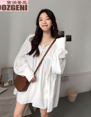 佐治哥尼抖音同款衣女莉哥大胸妹子连衣裙显瘦娃娃裙适合肩宽胳膊粗的