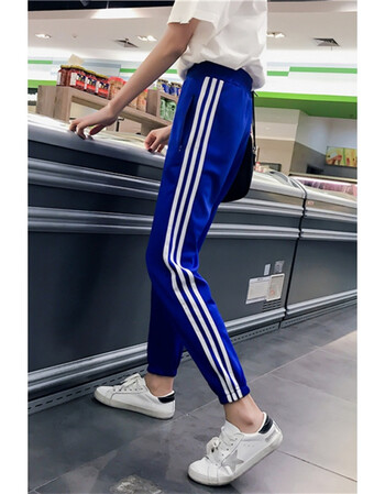 超火的裤子运动裤女学生韩版原宿风宽松潮校服束脚裤