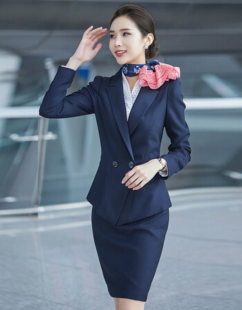 空姐职业装女
