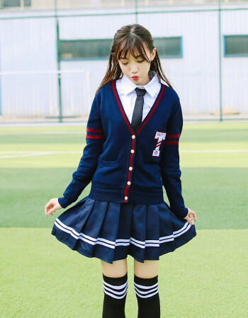 澳元健2018春季上新新款 校服套装学院风初中生高中学生校园服装女