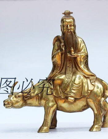 太上老君神像摆件道德天尊老君骑牛镇宅