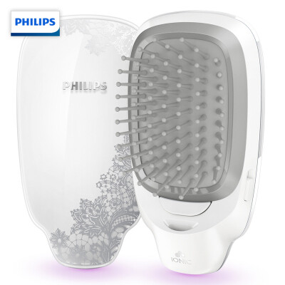 飞利浦（PHILIPS）负离子造型梳 呵护头发防静电 雅致蕾丝造型HP4596/05