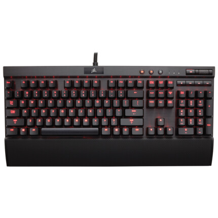 美商海盗船（USCorsair）Gaming系列K70机械游戏键盘黑色（红轴）