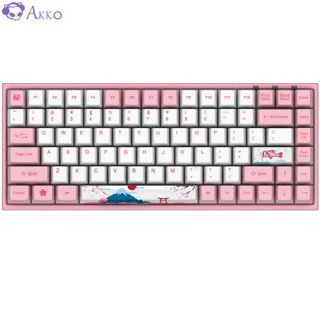 akko cherry blossom keyboard