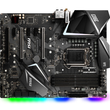 微星(msi)mpg z390 gaming edge ac 刀锋板主板(intel z390/lga 1151)