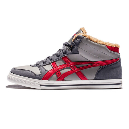 ASICS Sports Casual Shoes Grey Red Size 39.5 Bahrain Ubuy