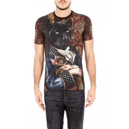 DOLCE&GABBANA\/杜嘉班纳2018男士黑豹绅