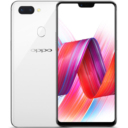 【联通赠费版】oppo r15 全面屏双摄拍照手机 6 128g 雪盈白 全网通