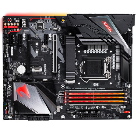 技嘉(gigabyte)z390 aorus elite"电竞精英"主板(intel z390/lga