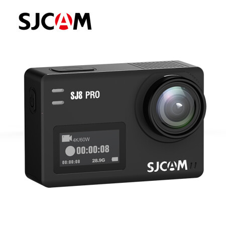 【sjcamsj8 pro】sjcam sj8 pro简约版(黑色)运