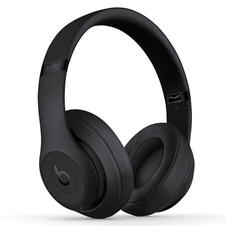 Beats Studio3 Wireless 录音师无线3代 头戴式 蓝牙无线降噪耳机 游戏耳机 - 哑光黑 含麦克风 MQ562PA/A,降价幅度25.7%