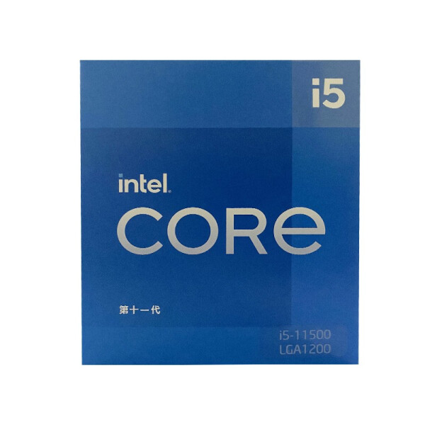 英特尔 Intel i5-11500 6核12线程 盒装CPU处理器