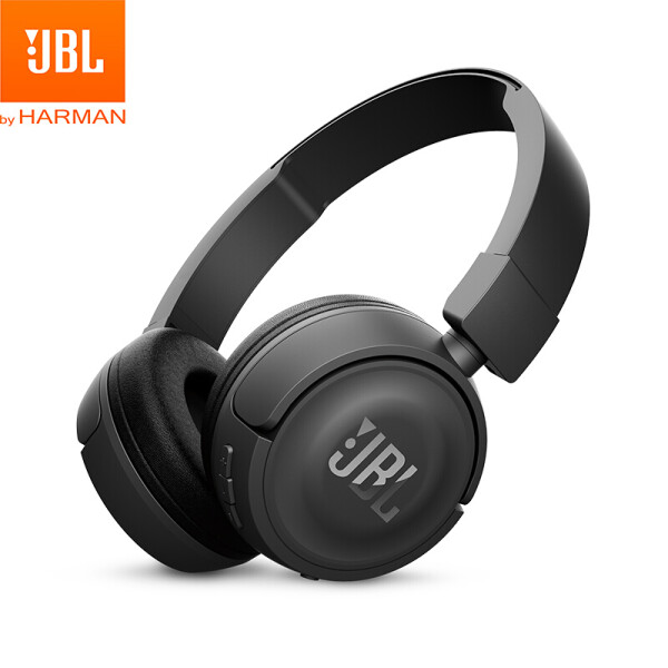 JBL T450BT 无线蓝牙头戴式耳机 手机耳机/耳麦 运动耳机 苹果安卓通用 经典黑