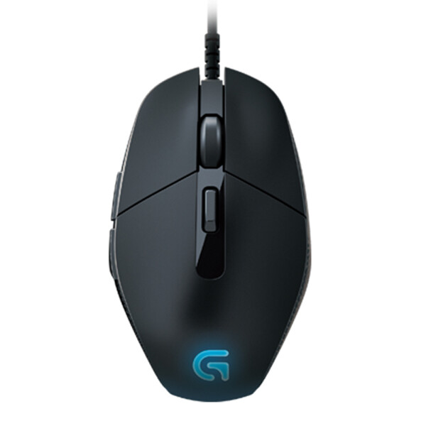 罗技（Logitech）G302 电竞游戏鼠标 4000DPI 绝地求生鼠标 吃鸡鼠标 MOBA游戏鼠标