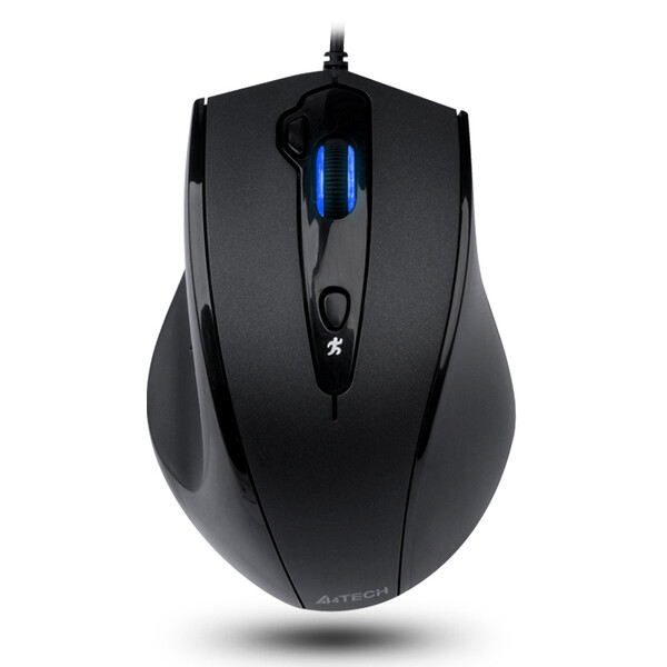 双飞燕（A4TECH) N-810FX 有线鼠标 办公鼠标 USB鼠标 笔记本鼠标 黑色 