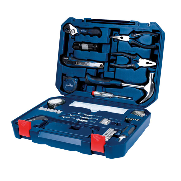 博世（BOSCH）家用套裝 多功能工具箱108件套 2607002789