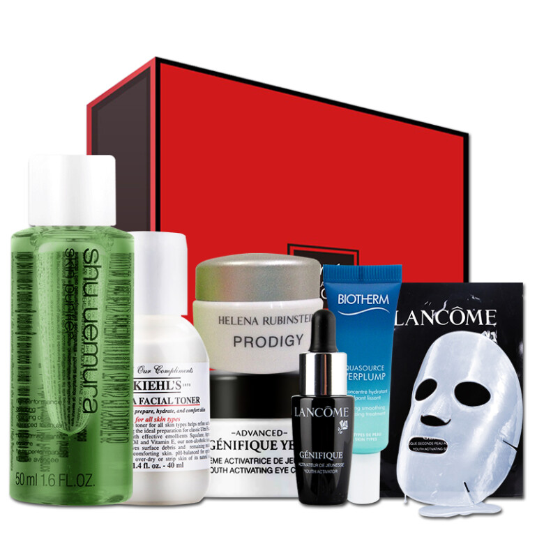 beautybox绿盒,beautybox 欧莱雅集团小美盒(my beauty box)礼盒 冬季保湿盒(护肤品套装 含兰蔻