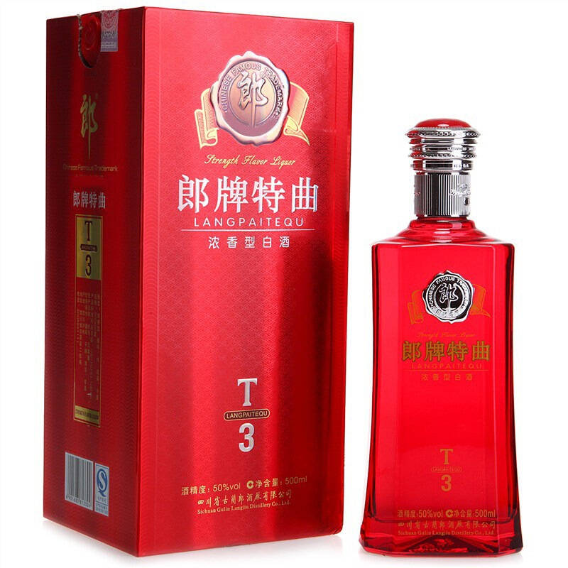 郎牌特曲t3 50度 500ml 自营