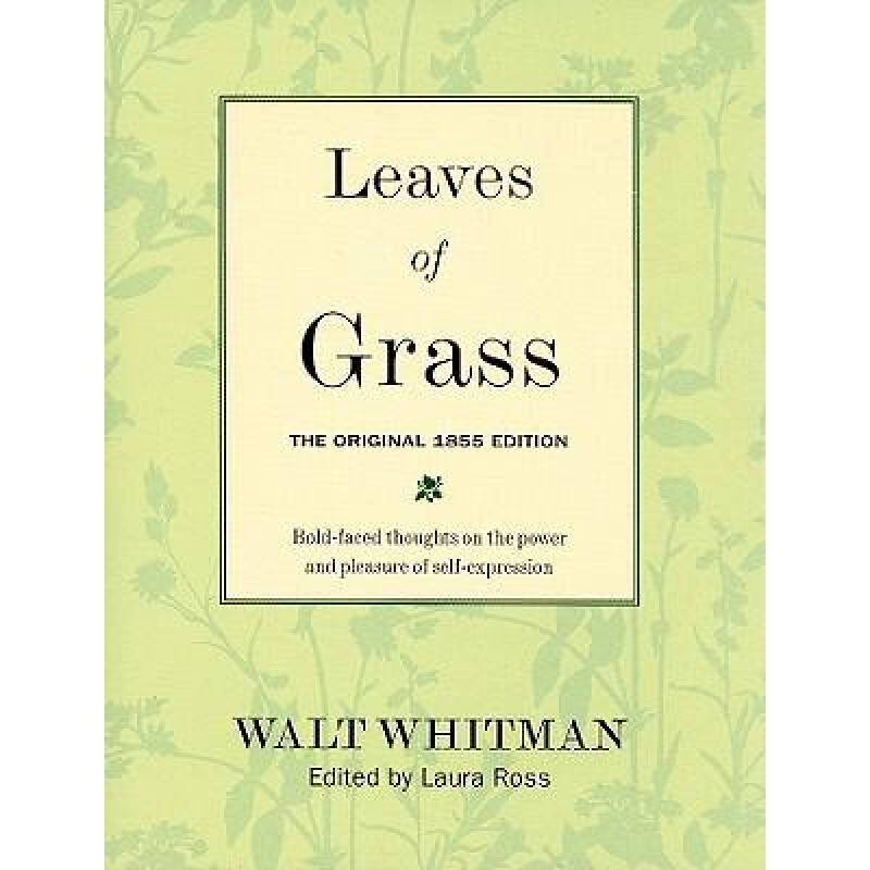 leaves of grass: the original 1855 editi.