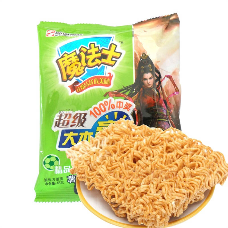 华丰 魔法士干脆面 巴西烤肉味 48g
