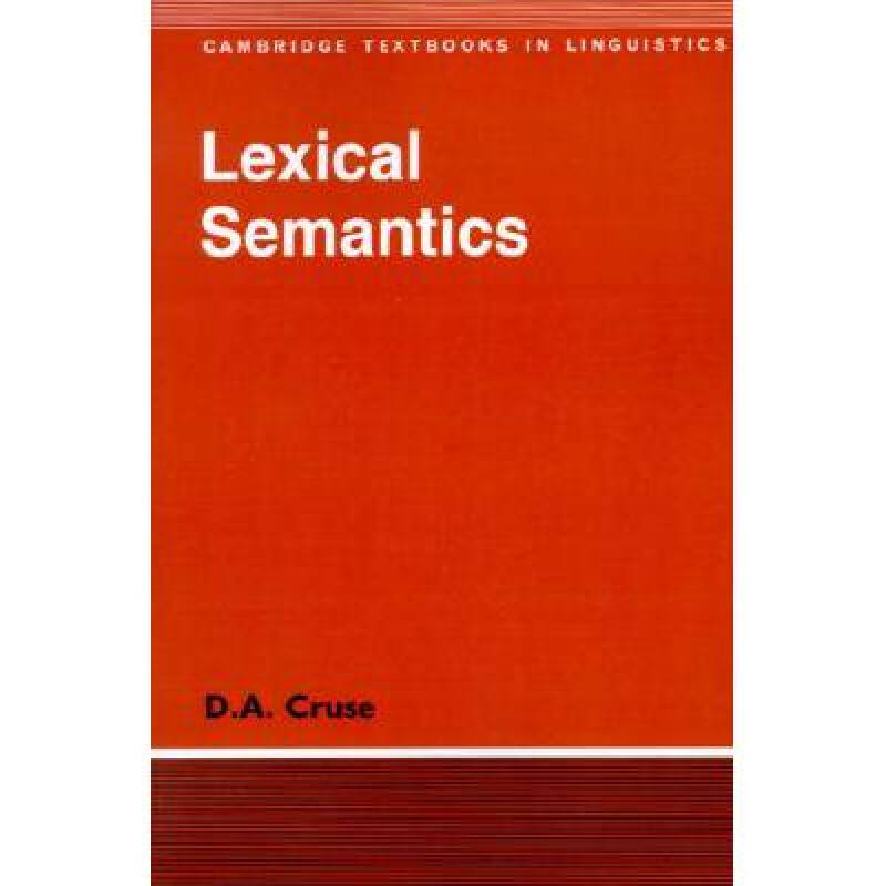 lexical semantics