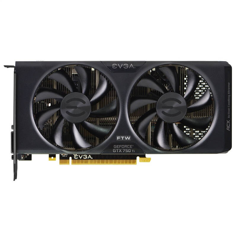 evga gtx750ti 2gb ftw w/acx cooler 1189-1268mhz/5400mhz 128bit d