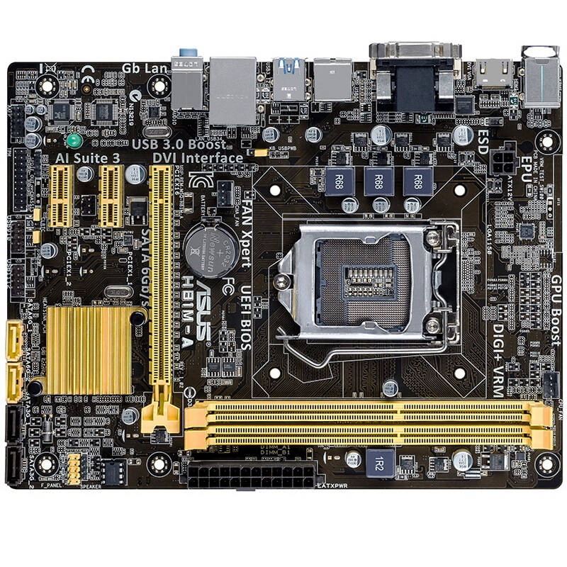 华硕(asus) h81m-a 主板 (intel h81/lga 1150) 自营