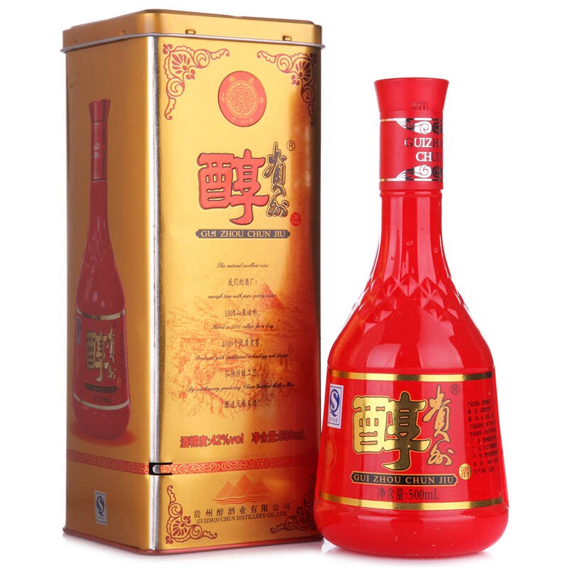 贵州醇 山水铁盒喜贵 42度 500ml【图片 价格 品牌 评论】-京东