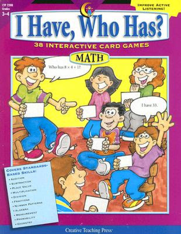 【预订】i have, who has? math, grades 3-4: 38