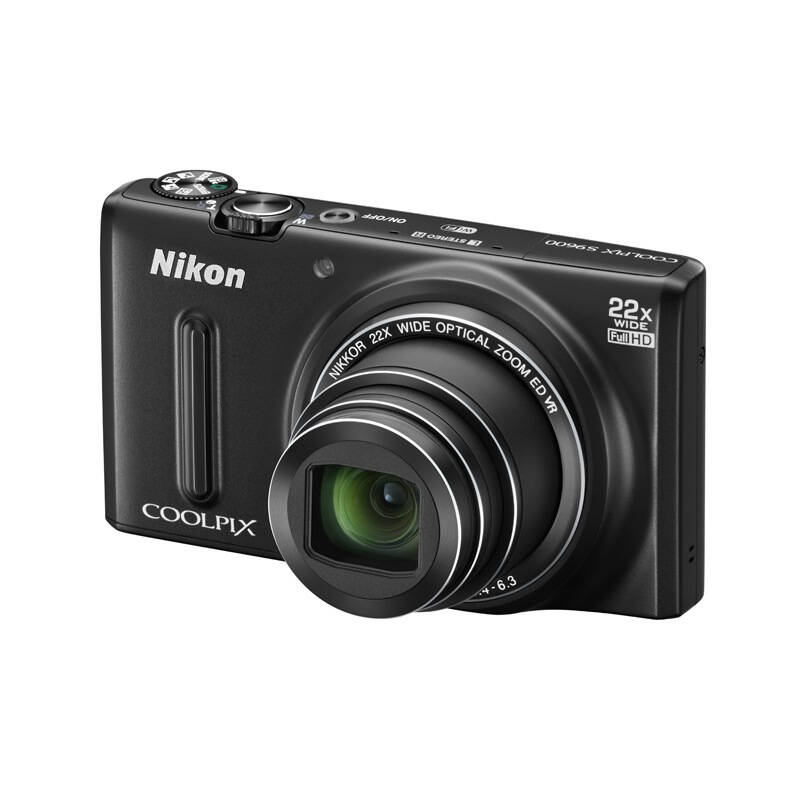 尼康(nikon) coolpix s9600 数码相机 黑色 自营