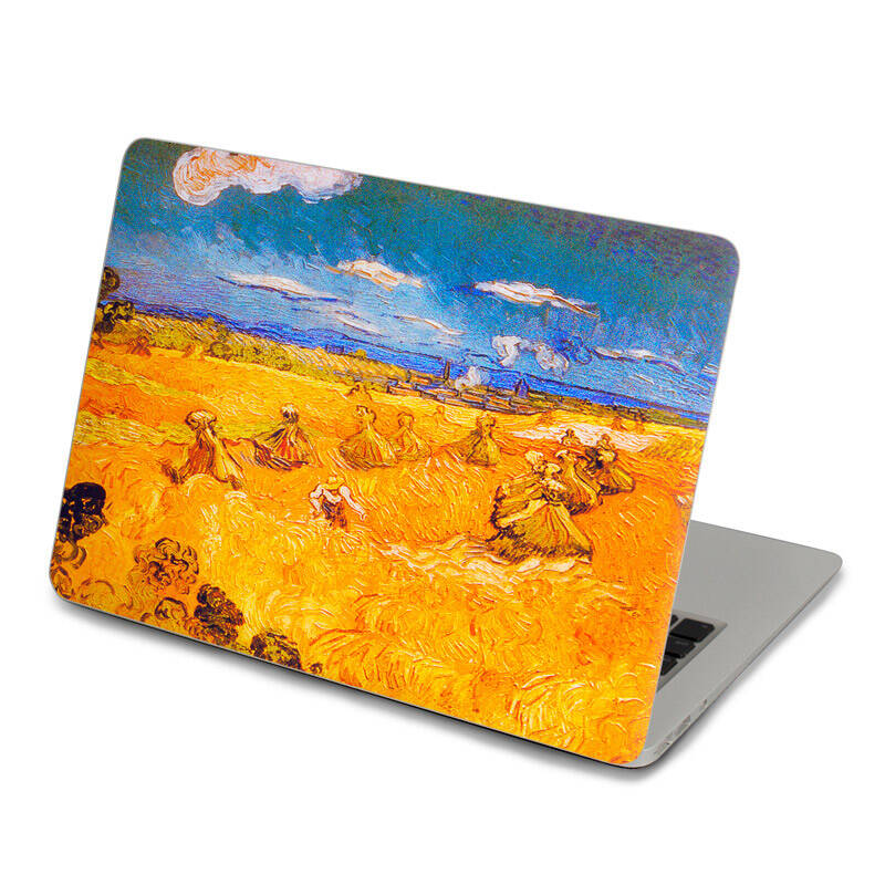 skinat 戴尔dell笔记本配件保护贴膜贴纸进口材料 油画系列 收割者