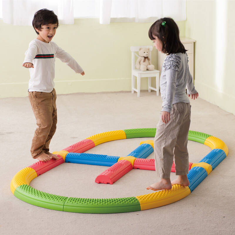 台湾weplay感官知觉系列儿童玩具 踩踏平衡触觉板kt0002.1-020