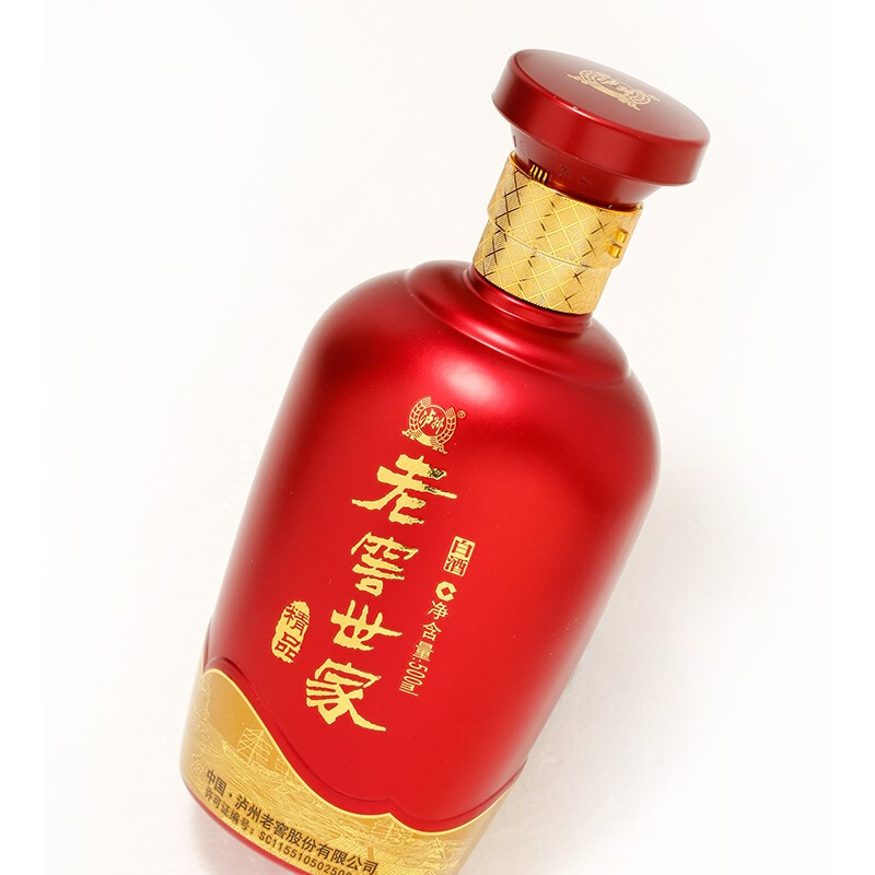 老窖泸州世家白酒精品52度500ml整箱