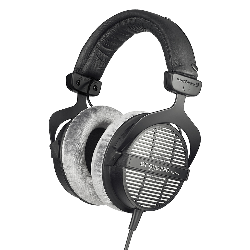 Beyerdynamic DT990 PRO 拜亚动力开放式监听耳机头戴式超高解析耳机德国本土制造 250Ω