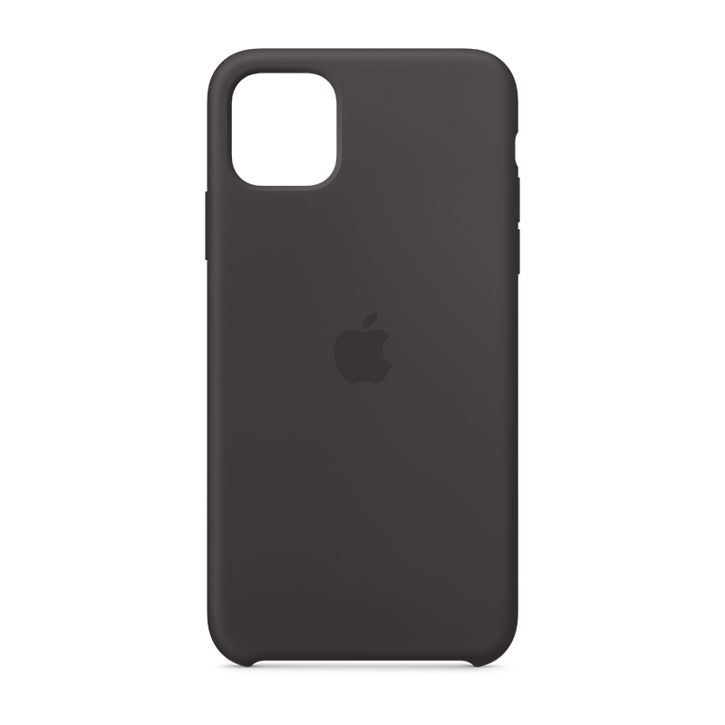 Apple iPhone 11 Pro Max 原装硅胶保护壳 - 黑色