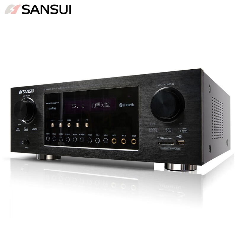 问答库这个山水 sansui dm-10a 家庭影院功放机光纤同轴hdmi数字5.