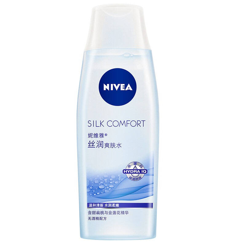 nivea妮维雅丝润爽肤水200ml 自营