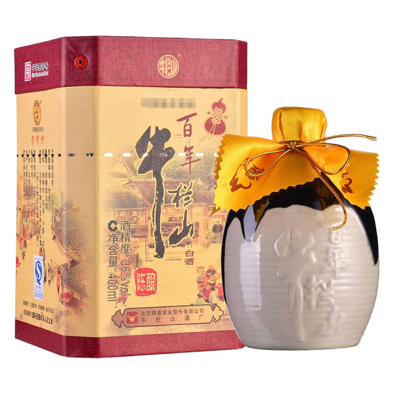 酒仙网 36°百年牛栏山陈酿400ml