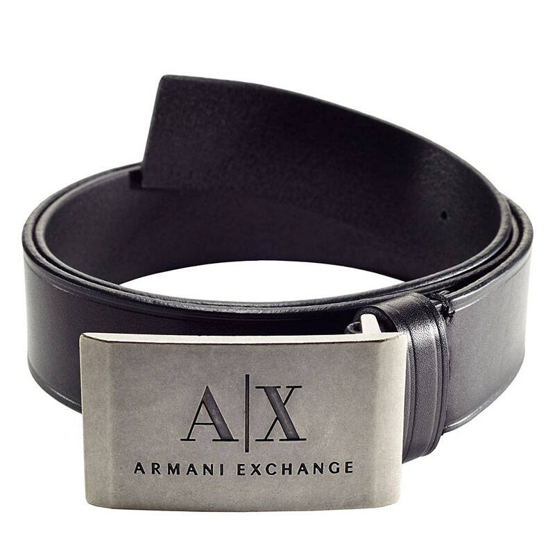 ax armani exchange/阿玛尼 新品 男士精品腰带 皮带