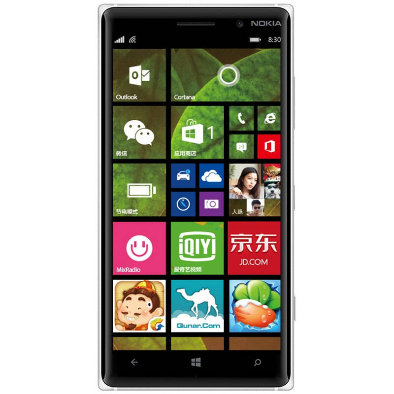 诺基亚(nokia) lumia 830 (rm-984) 白色 联通3g手机