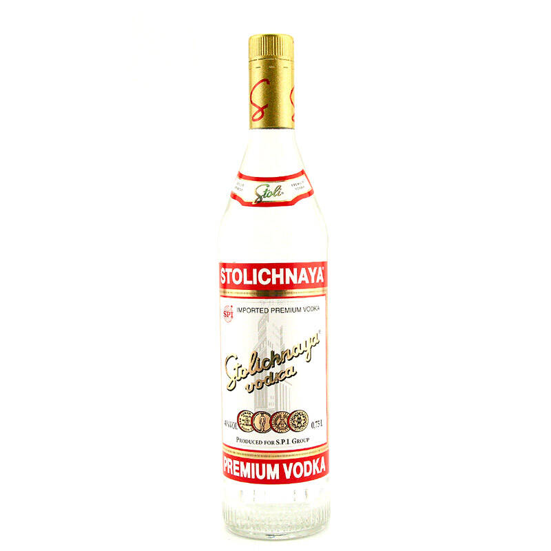 洋酒〗stolichnaya 苏联红伏特加 750ml