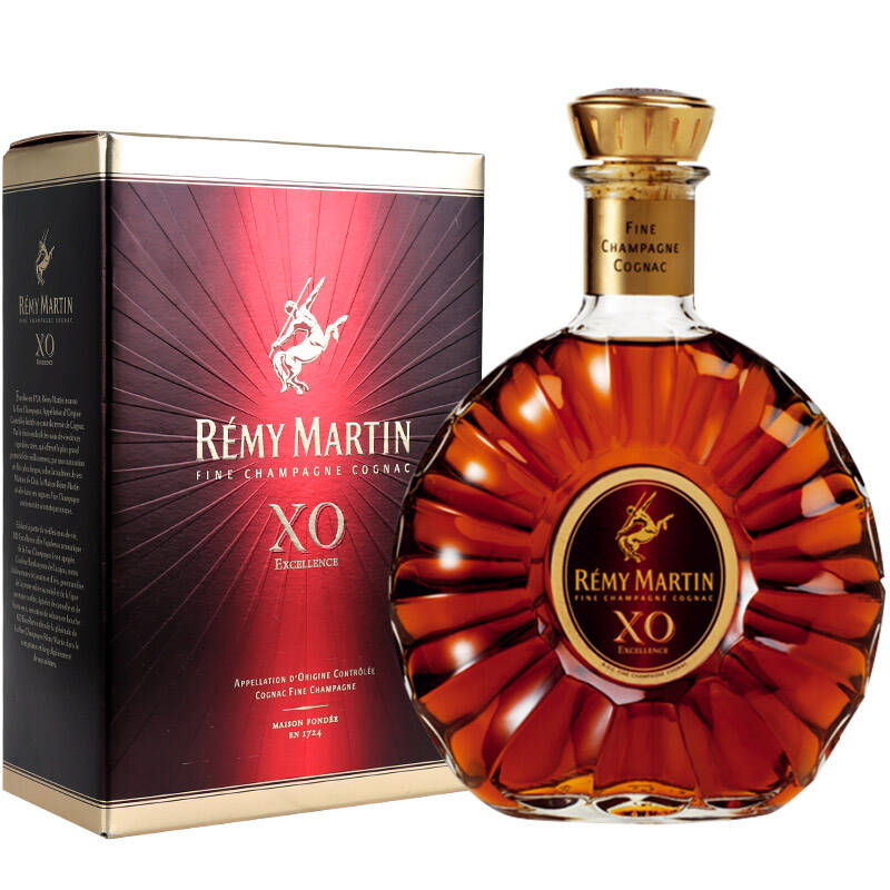 法国进口洋酒 remy martin 人头马 xo 干邑白兰地 700