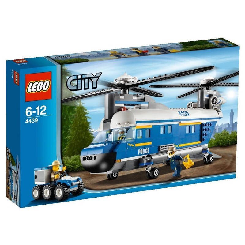 lego乐高积木玩具 城市city 大型空运直升机 l4439