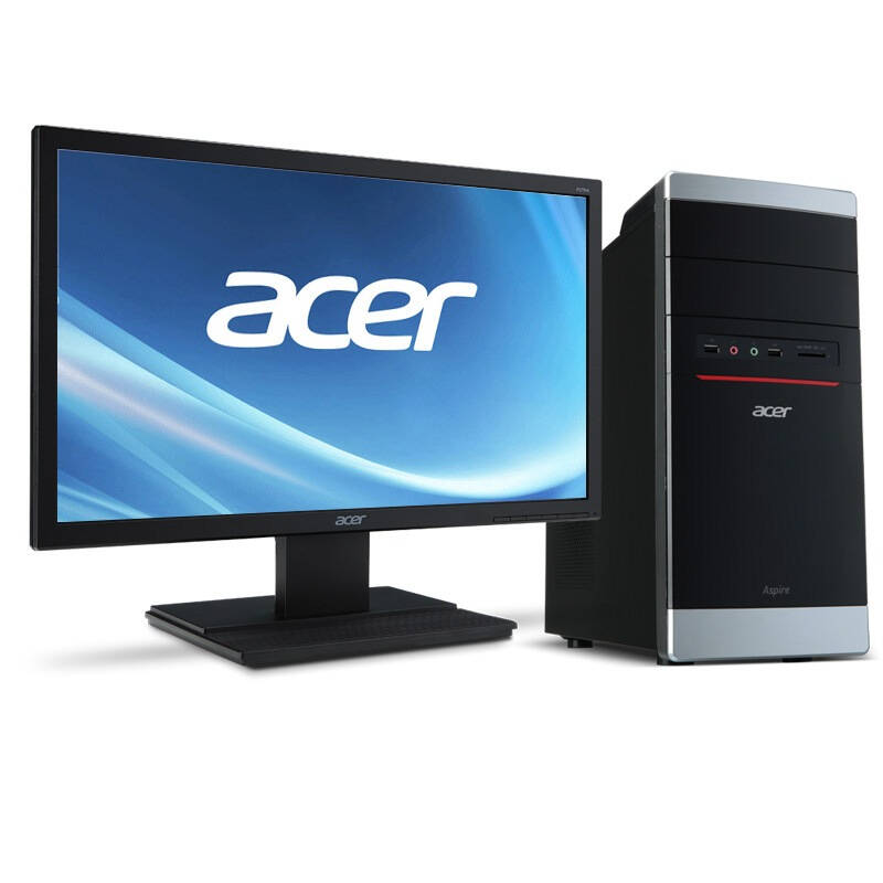 宏碁(acer) at7-n93 台式电脑 (i5-4460四核 8g 1tb 2g独显 dvd 键鼠