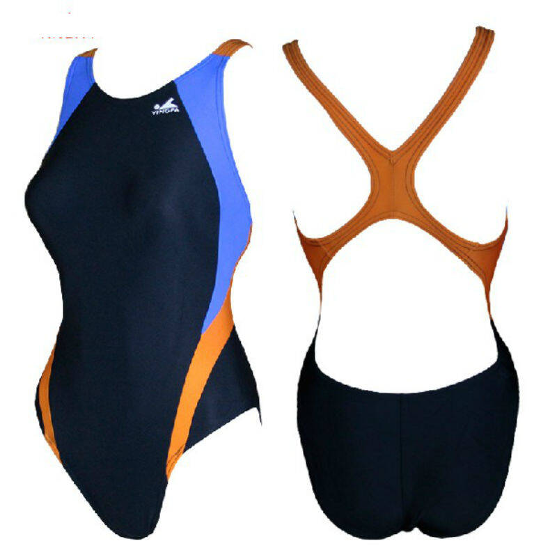 yingfa英发泳衣 有儿童码 瘦身版专业款三角连体 游泳