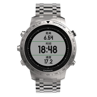 佳明 （GARMIN） fenix chronos酷龙 高端商务智能运动手表 心率GPS商务智能户外多功能手表
