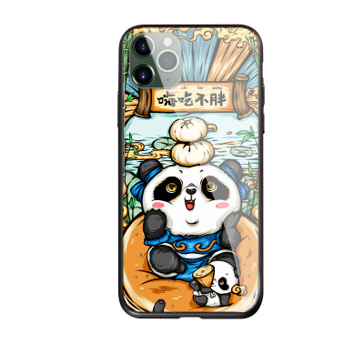 东来也 苹果11pro max手机壳 国潮iPhone11 Pro Max保护套玻璃防摔全包软边硬壳2019新机 嗨吃不胖