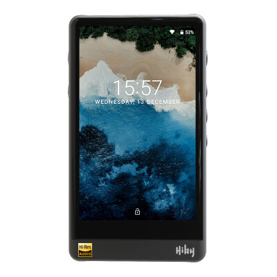 海贝（HiBy）R6 骁龙处理器安卓音乐播放器 DSD256硬解 平衡输出 HIFI便携播放器 MP3 铝合金枪色